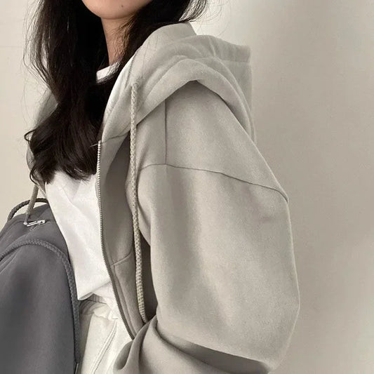 Zipped Hoddie Essential